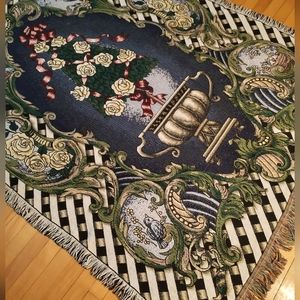 Vintage wall carpet with beautiful design